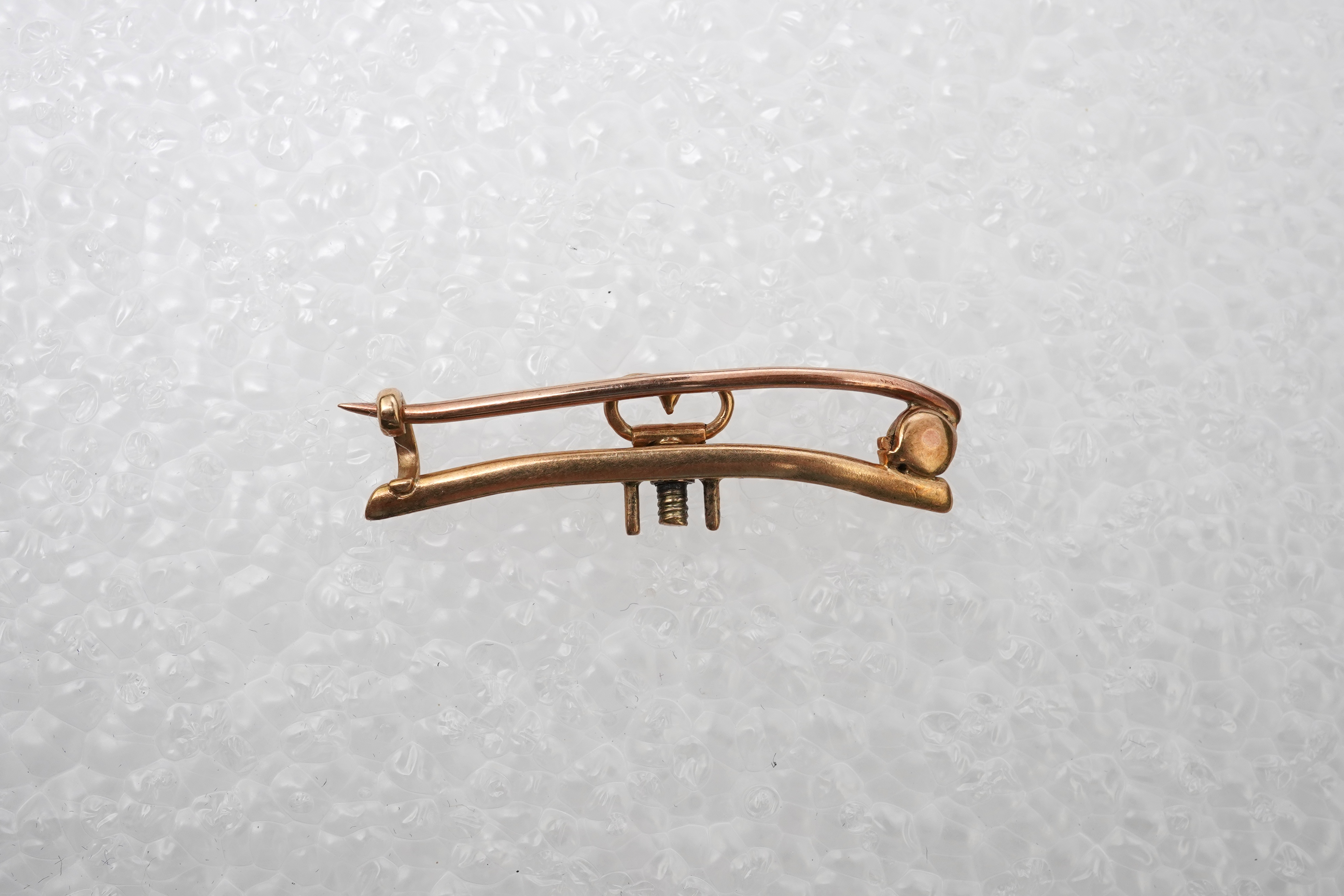 An Edwardian seed pearl and amethyst pendant/brooch, early 20th century